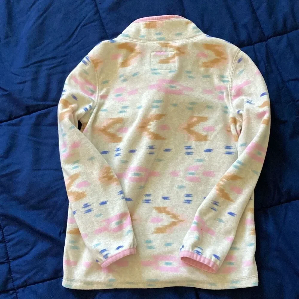 Osh Gosh b’gosh Girls Fleece Winter Pullover Sweater Cream size Small 6 6X - Picture 5 of 5